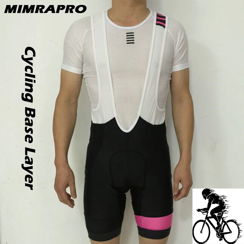 MIMRAPRO Белые велосипедные базовые слои/нижнее белье для верховой