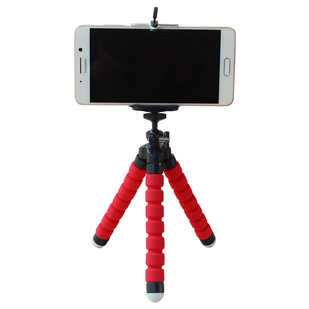 tripod for phone mini tripod flexible sponge octopus for mobile phone stand holder selfie clip portable smartphone camera tripod free global shipping