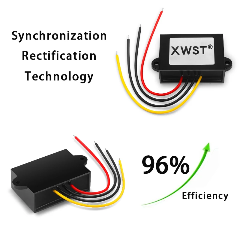 Водонепроницаемый понижающий преобразователь постоянного тока 36 В в 24 2A 3A 72 Вт