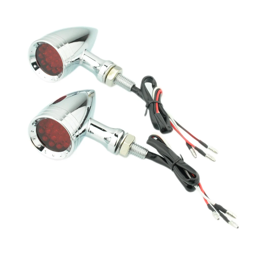 Светодиодный мигалка для мотоцикла с поворотным сигналом оранжевые и красные