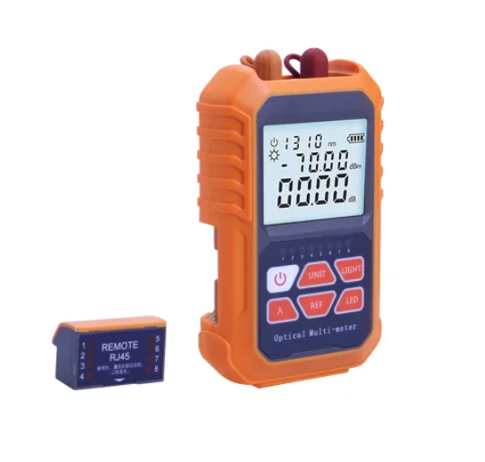 

3-in-1Handheld Mini FTTH Multifunction Optical Power Meter & 5MW Visual Fault Locator VFL Optical Laser Light Source