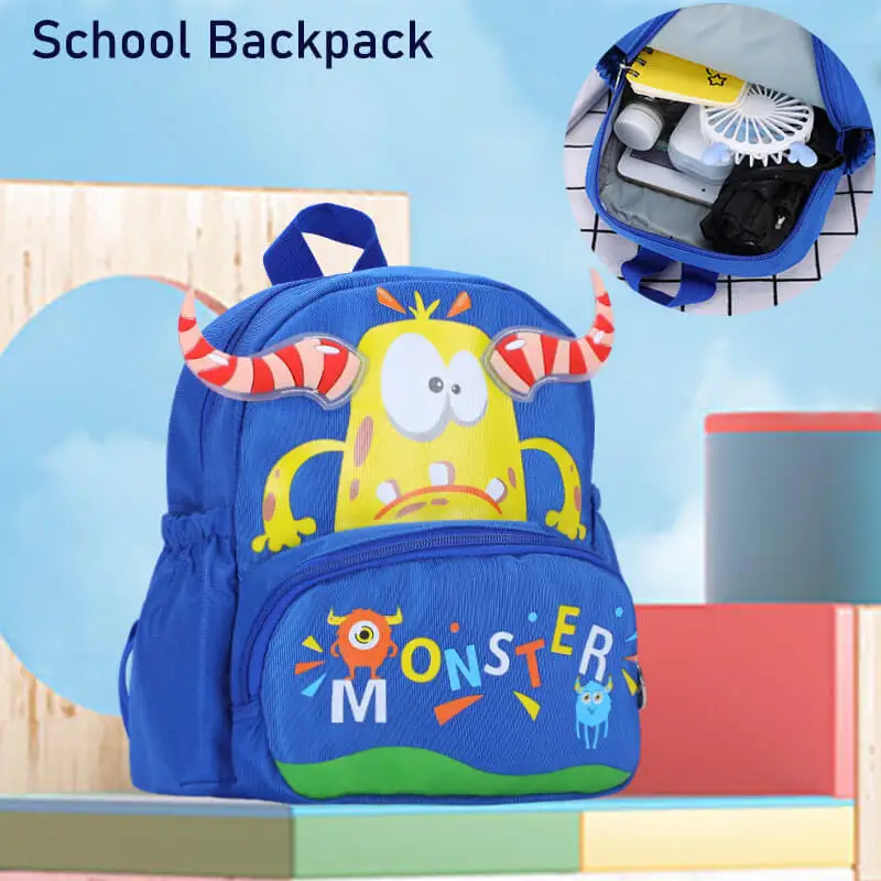 

Toddler Kids Backpack School Bag Monster Cartoon Cute Small Backpack Girls Bag For Children Kids Girls Dropshipping
