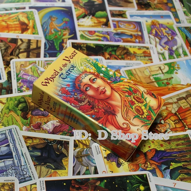 Карты Таро колесо года карты оракула колода английская читать судьбу настольная