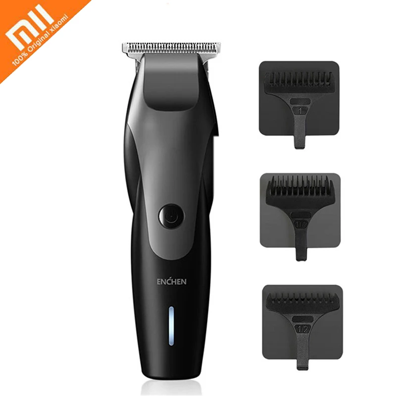

Машинка для стрижки волос Xiaomi ENCHEN Мужская, профессиональный триммер, водонепроницаемая Беспроводная Машинка для стрижки бороды с низким ур...