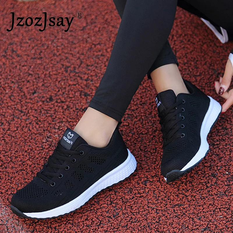 Кроссовки женские сетчатые на платформе дышащие Вулканизированная подошва