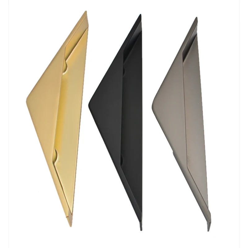 

Modern Simple Cabinet Drawer Knobs and Pulls Hidden Triangle Sliding Door Handle for Furniture Embedded Concealed Light Luxury