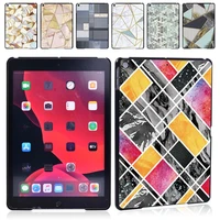 various patterns ultra thin plastic case for apple ipad 8 2020 8th generation 10 2 inch tablet hard shell case