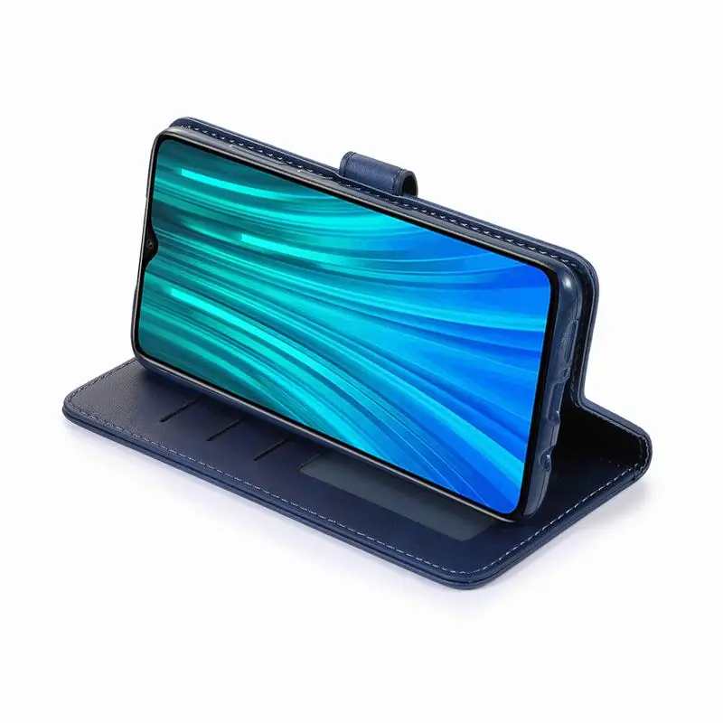 Чехол для Xiaomi Redmi Note 8 Pro, роскошный Винтажный чехол с магнитной застежкой и подставкой, кожаный чехол для телефона s для Xiomi Redmi Note 8 Pro