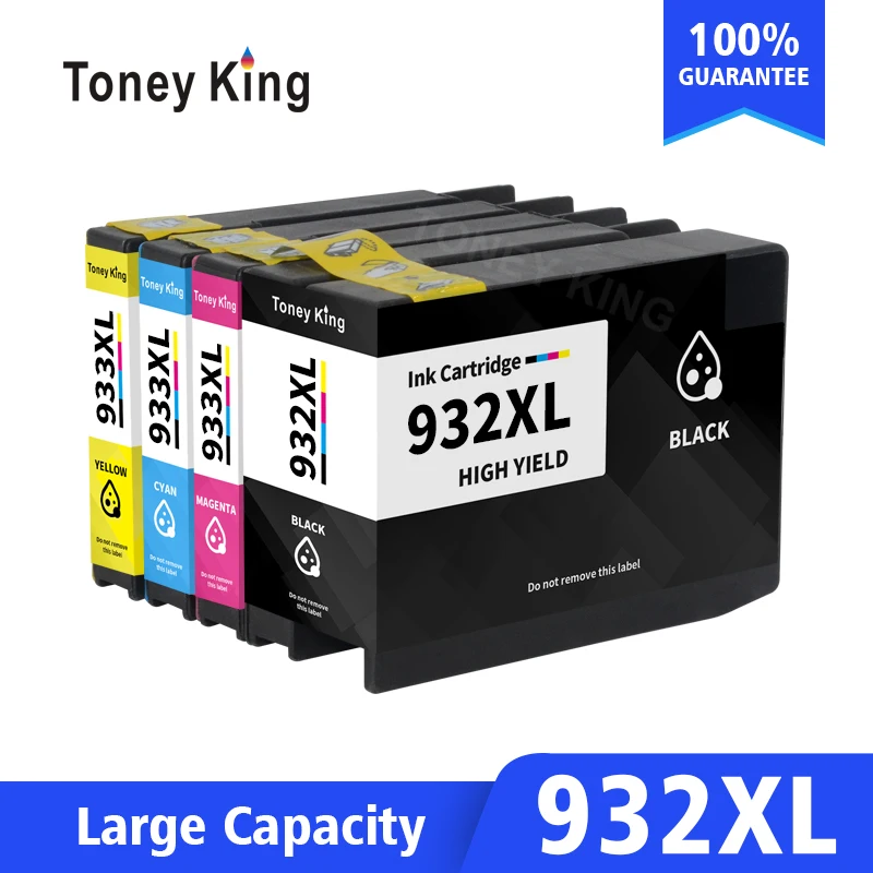 Совместимый с чернильным картриджем HP 932 933 XL 932XL для принтера Officejet 6100 6600 6700 7110 7610