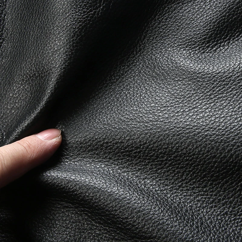 

Genuine Leather 2021 Jacket Motorcycle Fashion Splice Soft Cowhide Riding Biker Jackets Winter Coats Free Fast Shipping