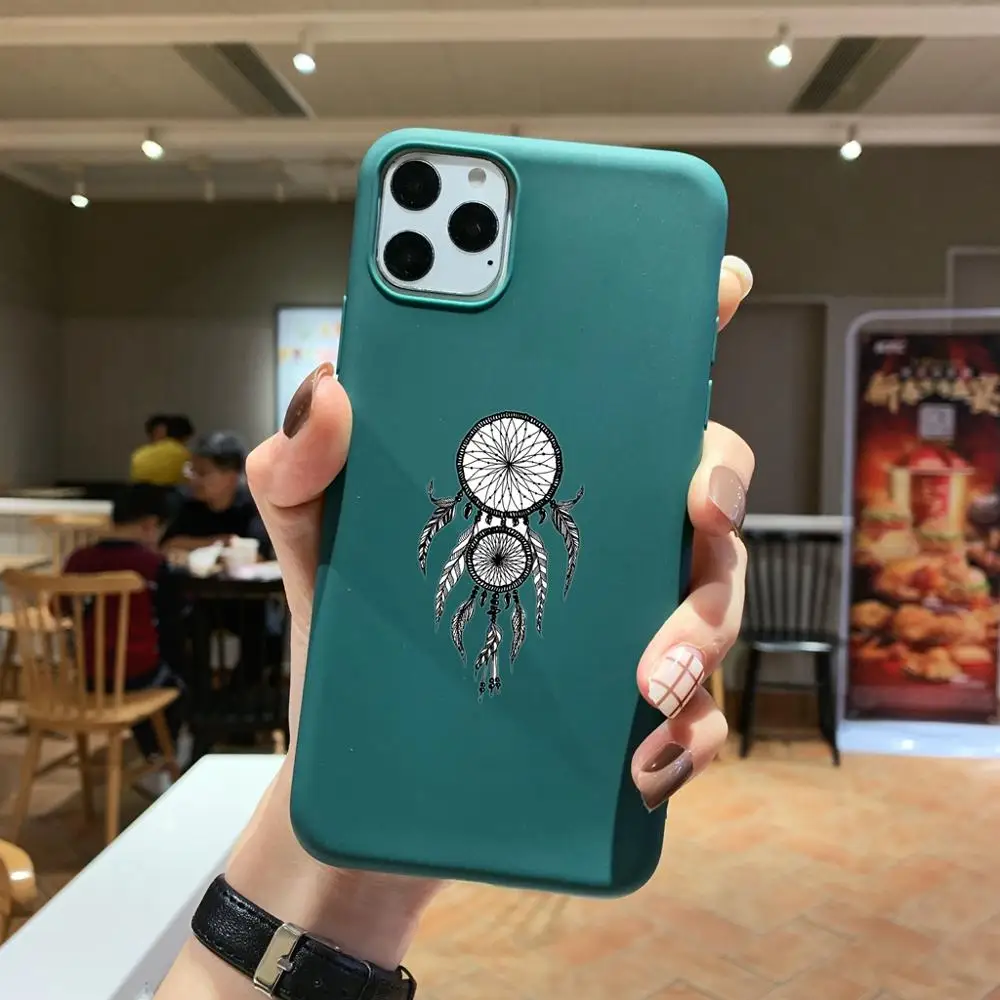 Case For iPhone se 2020 6 6s 7 8 Plus x xs xr max 11pro Silicone Soft TPU Various colors pendant series Covers c24 |