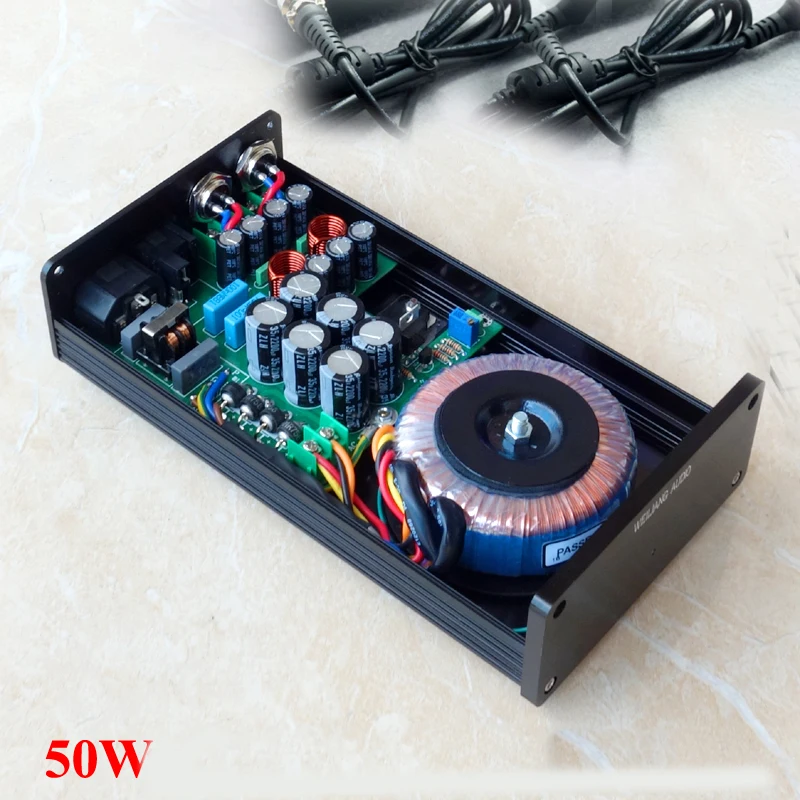 Усилитель мощности KYYSLB 220 В 50 Вт постоянный ток линейный Регулируемый источник