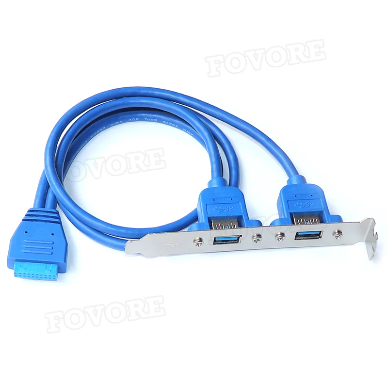 Высокая Скорость USB 3 0 обратно Панель скользящая Скоба для 20-контактный разъем