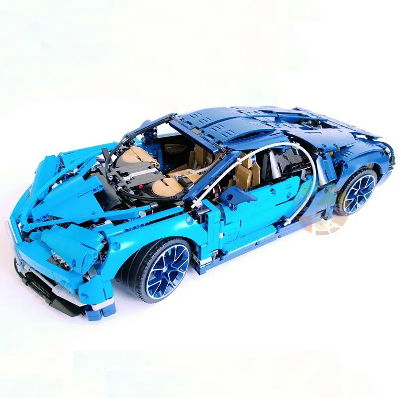 DHL Technic 20086 Bugattied супер гоночные автомобили Chiron модель строительные блоки кирпичная игрушка для детей Совместимые 42083