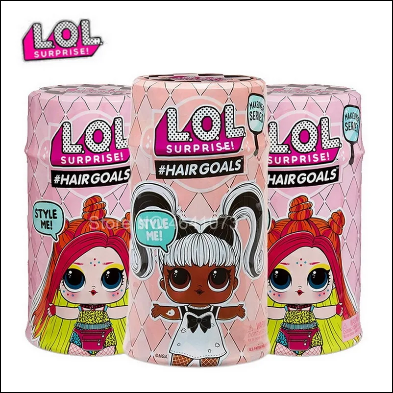 Новый оригинальный сюрприз красивые волосы LOLS кукла 5 поколения DIY ручной глухая