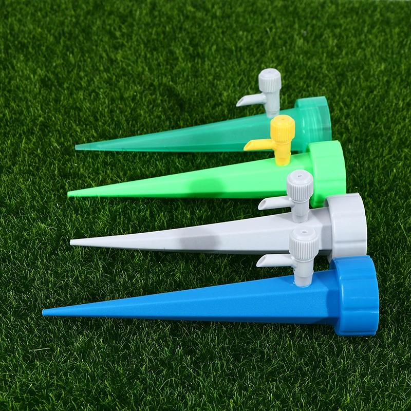

New 5pcs Auto Drip Irrigation System Automatic Watering Spike Plant Bottle Dripper