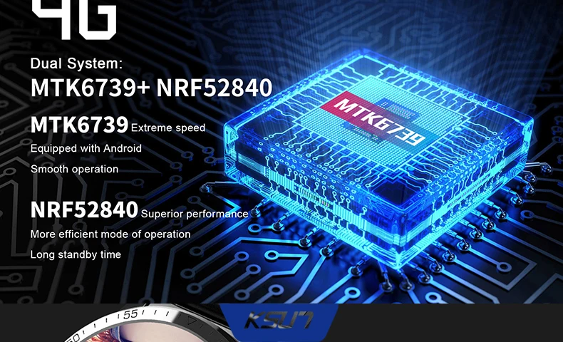 KSUN R907 4G Смарт-часы Android 7,1 С Камерой 8 Мп gps 2,03 дюймов экран 800 мАч батарея Спорт Бизнес ремешок для мужчин