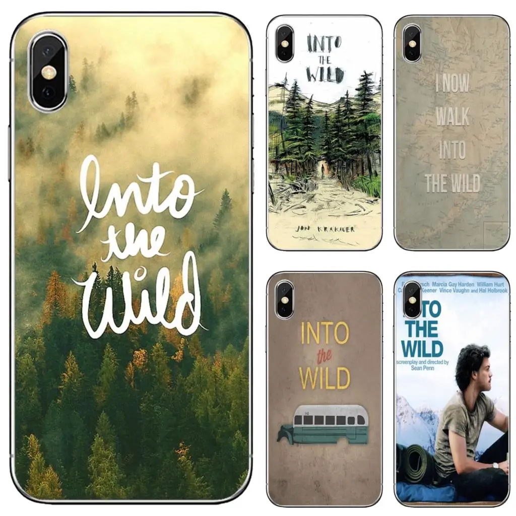 Силиконовый чехол Into the Wild для Xiaomi mi Redmi Note 3 4 4X 5 6 7 8 8t 9 9s 9t 10 pro lite с постером на 2007
