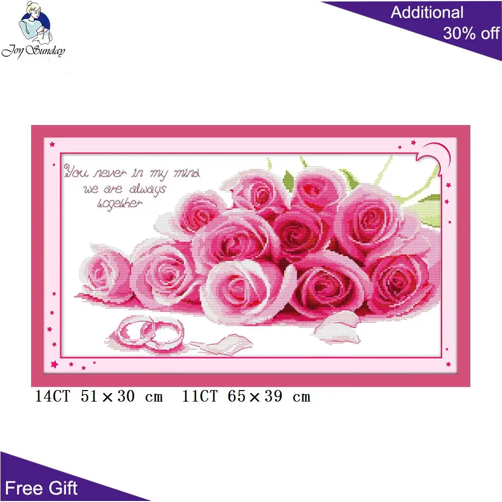 Набор для вышивки крестиком Joy Sunday цветок украшения дома H115 H165|joy sunday|flower cross stitch