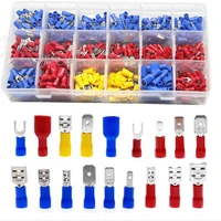 660pcs awg male female spade ring crimp butt splice terminals electrical cable wire connectors assortment kit waterproof