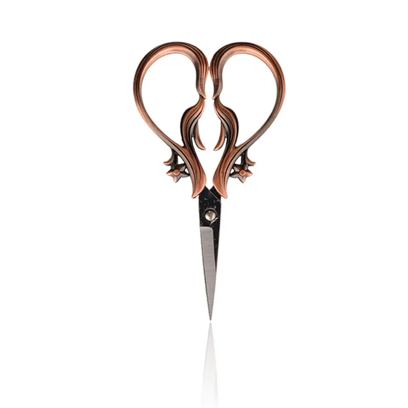

1Pcs Retro Stainless Steel Sewing Scissors Vintage Embroidery Scissors Tailor Scissor Styling Thread Scissor Yarn Shears