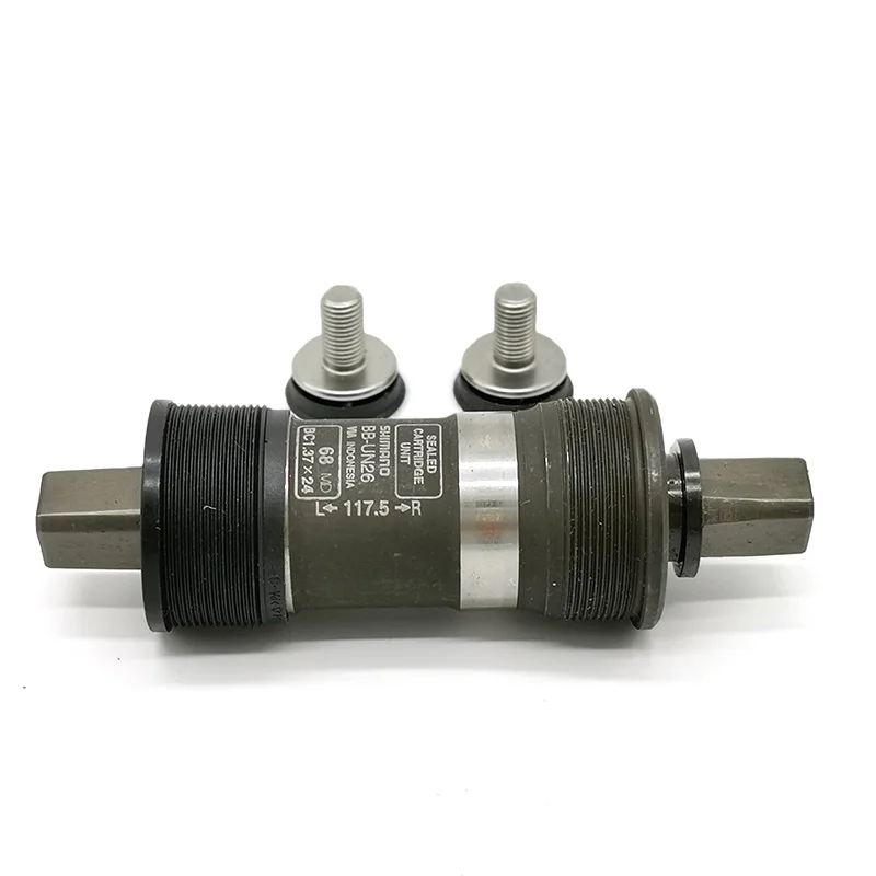 Shimano BB-UN26 68 мм x 117 5 герметичные квадратное отверстие каретка с Crankscrews ES25 UN55 UN100 BB 68/73