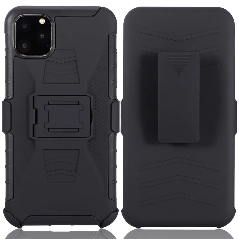 

360 Degree Full Body Anti-Knock Plastic Robot TPU Silicon Rubber Protection Case iPhone 11Pro max 5s se 6 8 7 Plus x xr xsmax Rotatable Back Clip Belt Clip Shockproof Hybrid Armor Hard Back Phone Cover Mobile Phone Bag