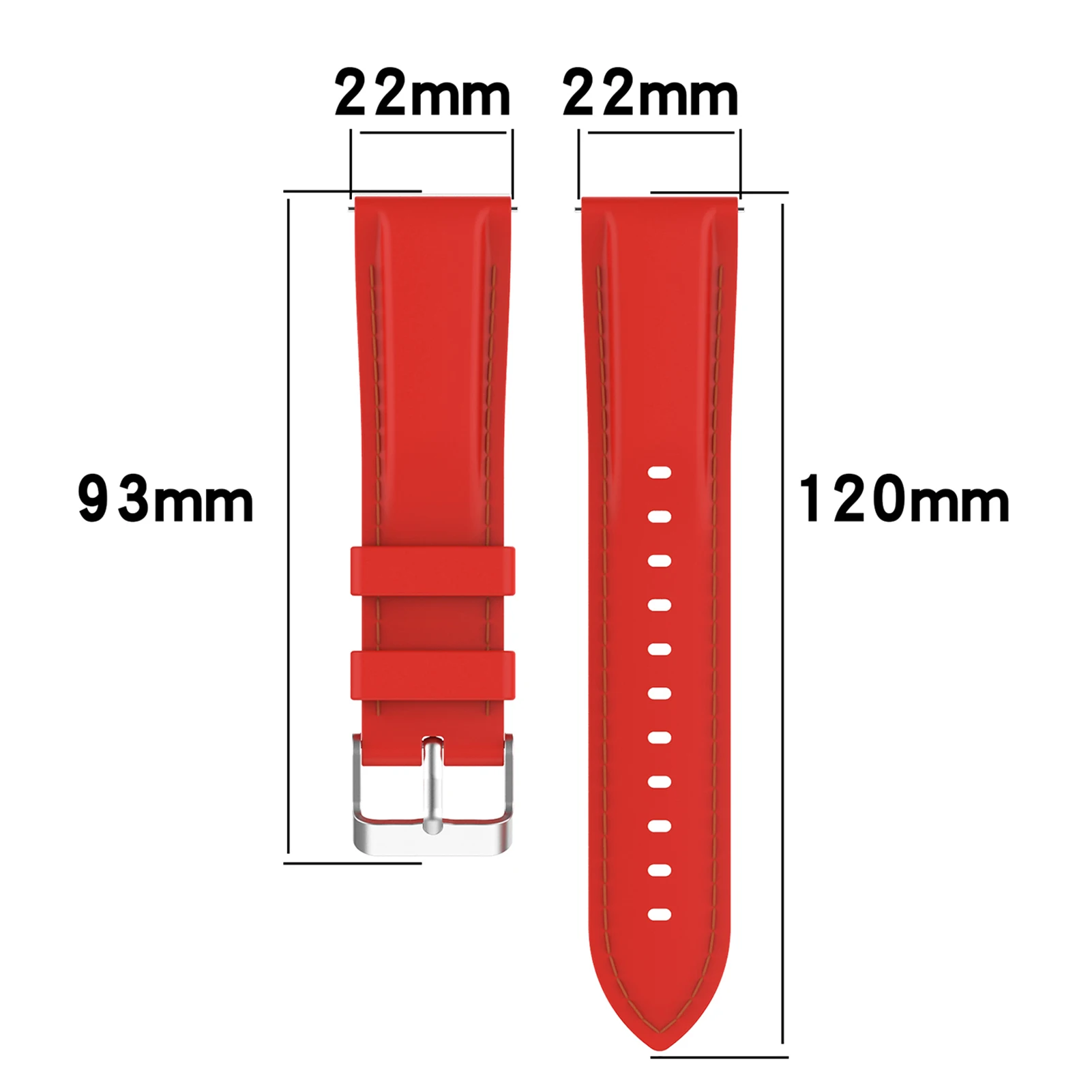 

10 Colors Replacement Wrist Band For TicWatch Pro 3 / Pro 3 LTE Smart Watch Comfortable Silicone Wristband Watch Strap 22mm