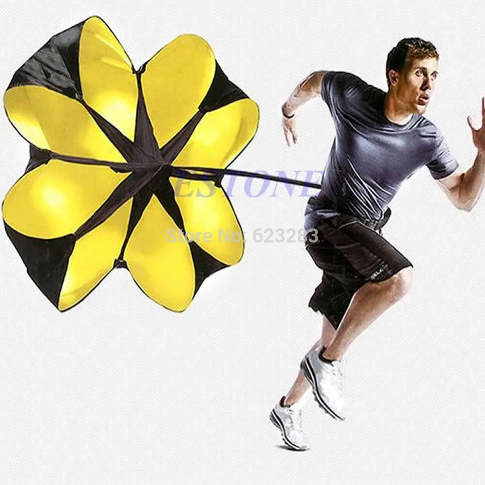 

OOTDTY 56" Sports Speed Chute resistance exercise running power training parachute Drop Shipping Support