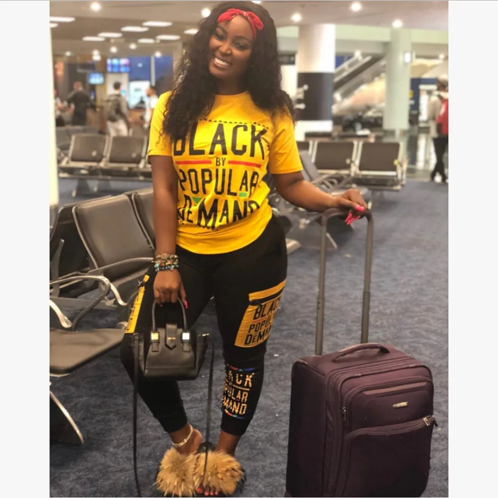 

Letter Black Red 2020 New Design Fashion Hot Sale Suit Set Women Tracksuit Two-piece Style Outfit Sweatshirt Sport Wear