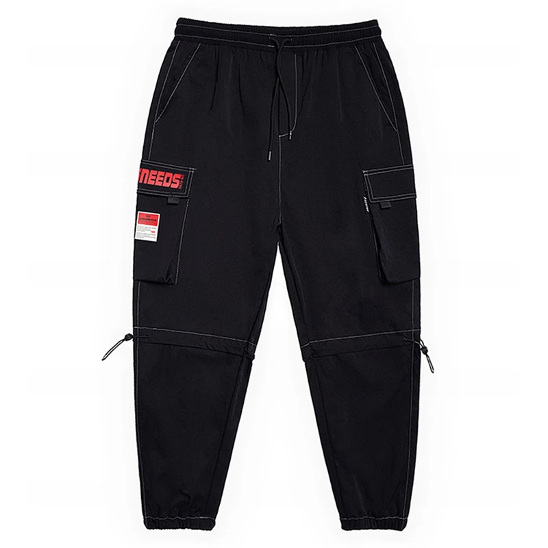 

Black Baggy Cargo Pants Men Joggers Pant Streetwear Sweatpants 7XL Plus Size Fashion Casual Pocket Trousers Male Big Size HA014