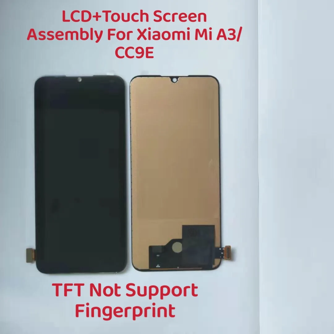 5 шт./лот оптовая цена OLED протестированный ЖК-дисплей для Xiaomi Mi A3 MI CC9E с сенсорным