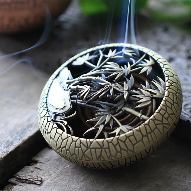 Металлическая вапоризатор благовония горелка китайская гостиная фонтан Арома