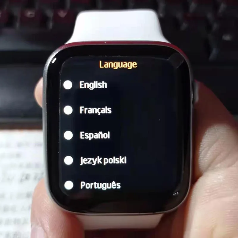 

Смарт-часы W26 серии 6 44 мм, полноэкранный дисплей 1,75 дюйма, Bluetooth, звонки, сообщения, ЭКГ, температура, Android, IOS, Смарт-часы Pk FK88 HW12