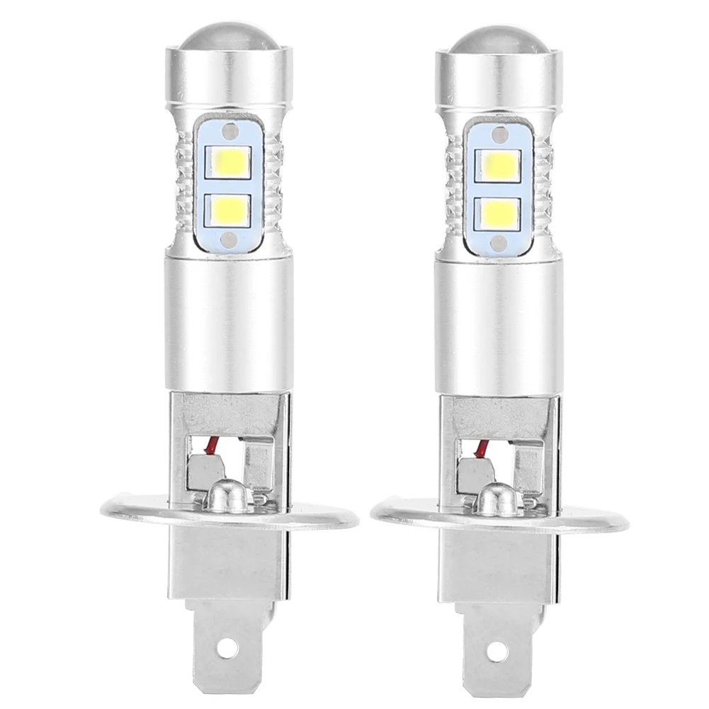 

2x H1 6000K Super White 100W LED Headlight Bulbs Kit Fog Driving Light