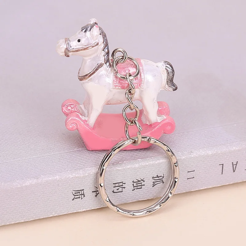 Милый маленький брелок для ключей с пони Hobbyhorse детей вечерние подарки на день