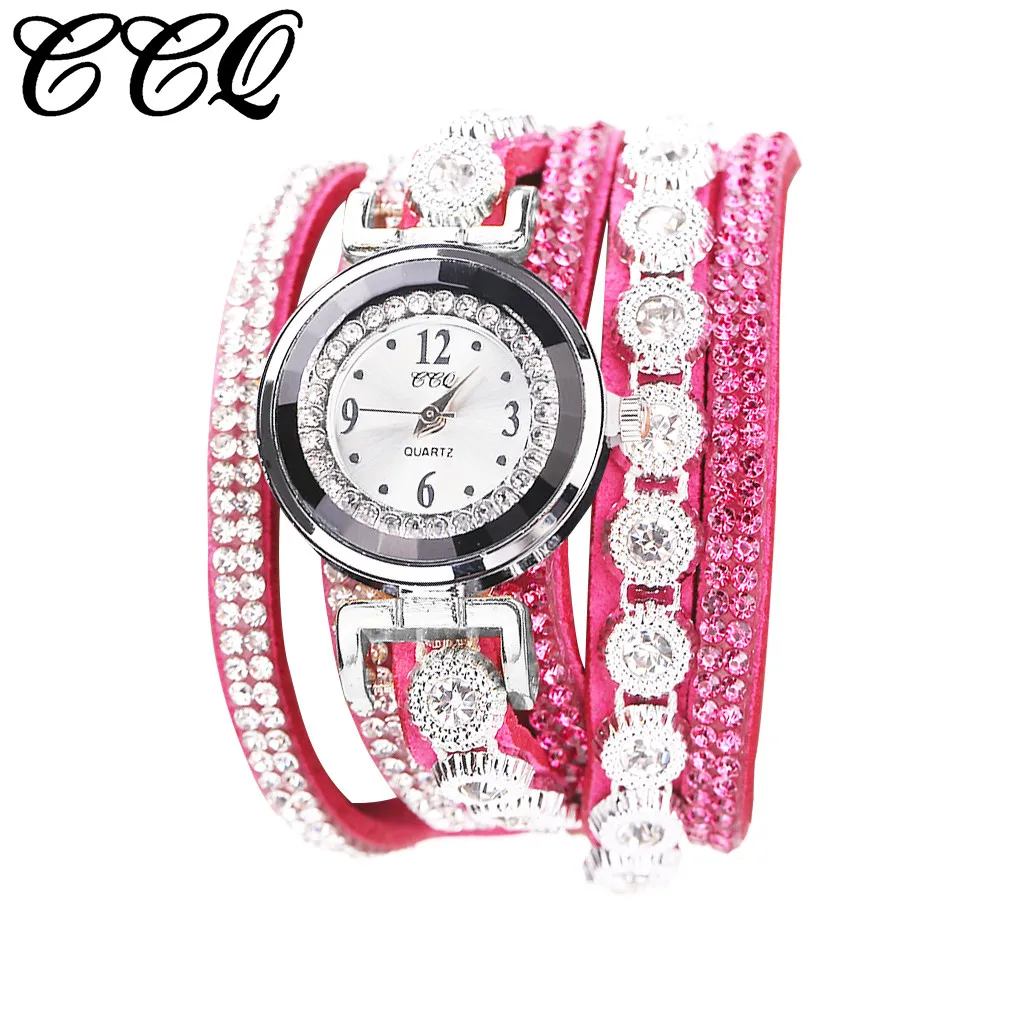 Женские винтажные блестящие Кварцевые наручные часы с циферблатом и браслетом