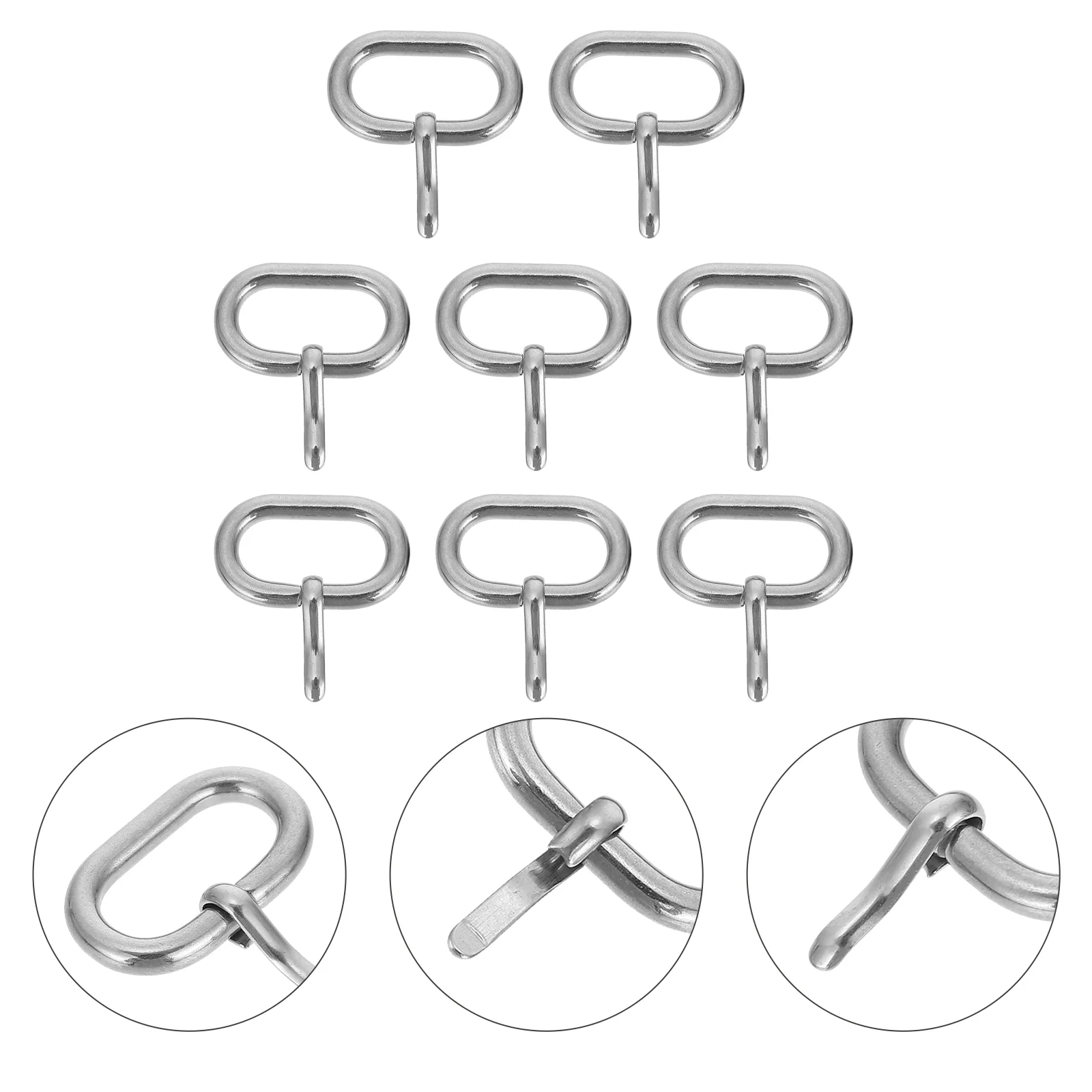 

8 шт., сменная Пряжка ремешка для часов, Высококачественная Пряжка из нержавеющей стали для часов