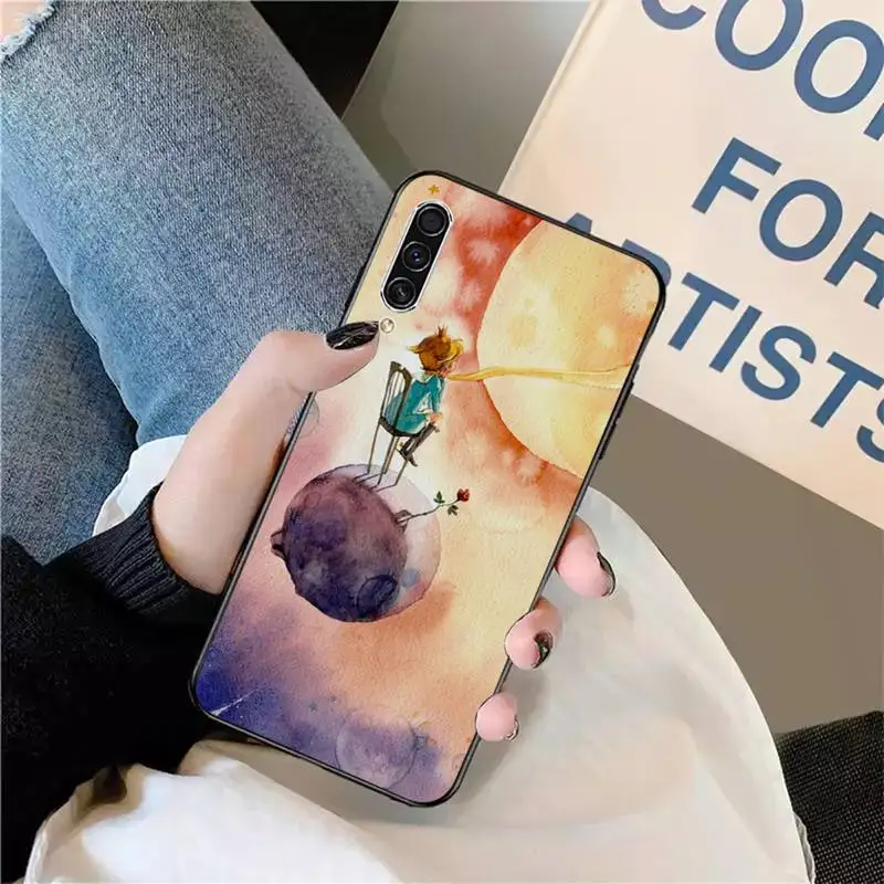 

Fairy tale little prince cartoon Phone Case For Samsung galaxy S 9 10 20 A 10 21 30 31 40 50 51 71 s note 20 j 4 2018 plus