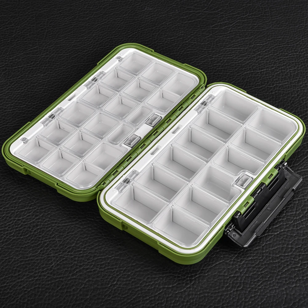 Большой водостойкий Чехол для хранения приманка ловли нахлыстом крючок коробка