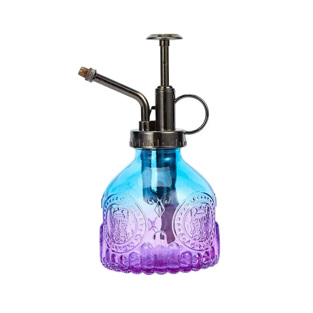 

Винтажный распылитель для растений, стеклянный распылитель в старинном стиле с верхним насосом для использования внутри и вне помещения, н...