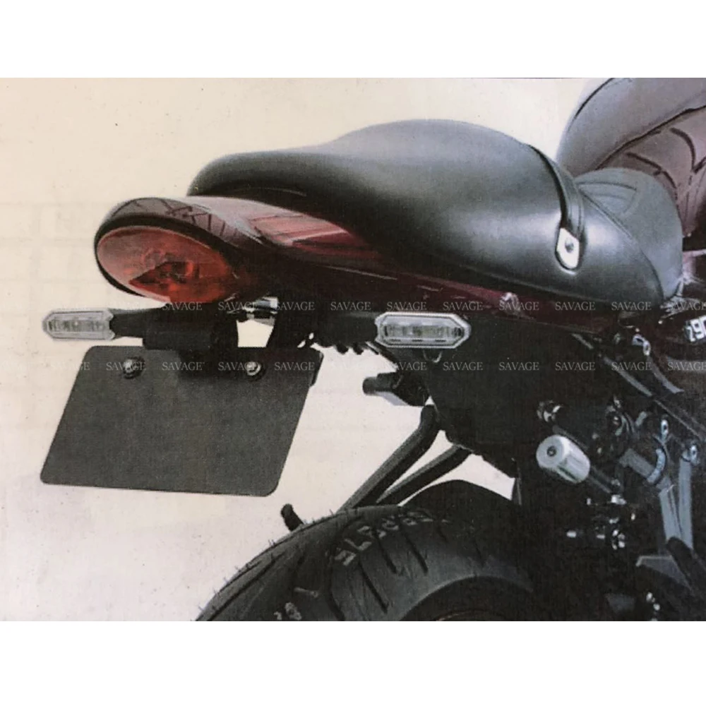 Держатель номерного знака светодиодный светильник для KAWASAKI Z900RS 2018 2019 2020