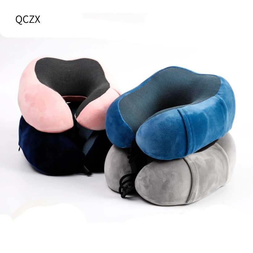 QCZX набор регулируемых подушек для путешествий u-образная подушка из чистой пены с