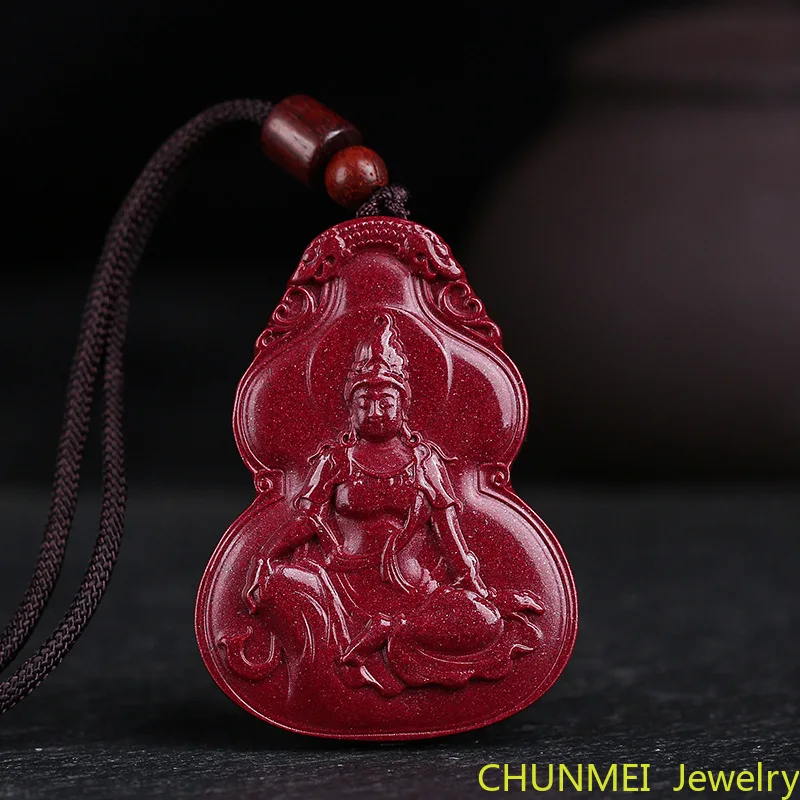 

Минеральная Тыква Cinnabar с сокровищами, яркая искусственная Тыква с высоким содержанием, буддийские аксессуары