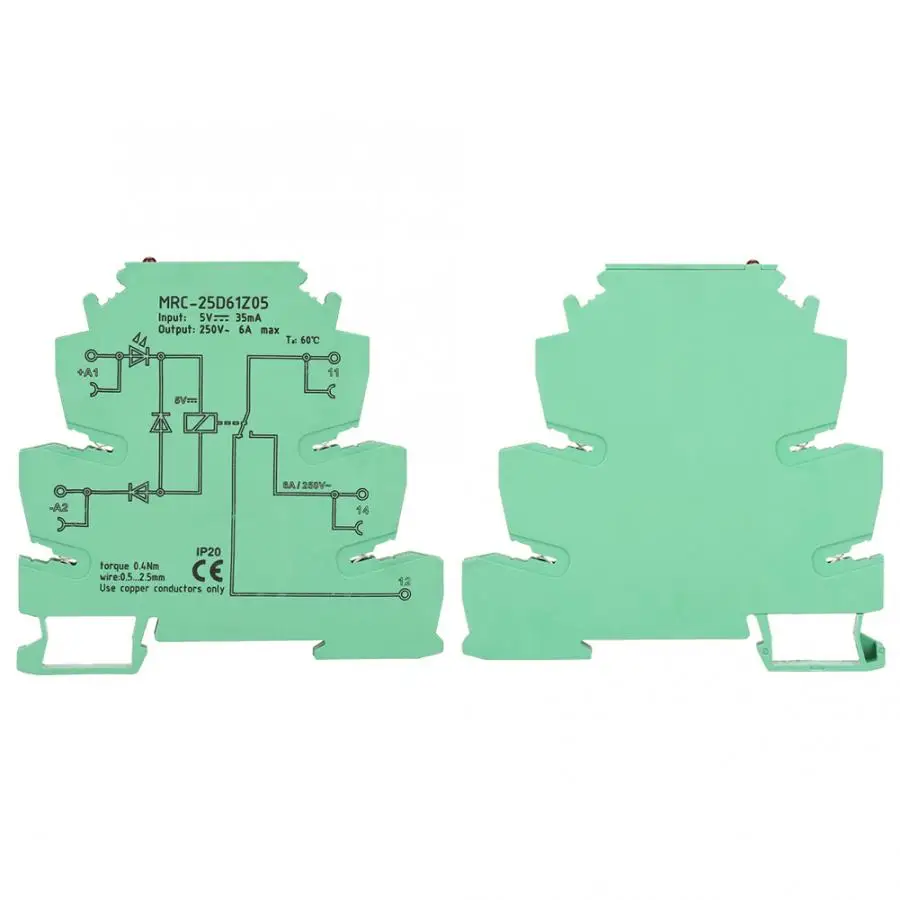 MRC-25D61Z05 5V PLC электромагнитный интерфейс релейный модуль платы управления 6A