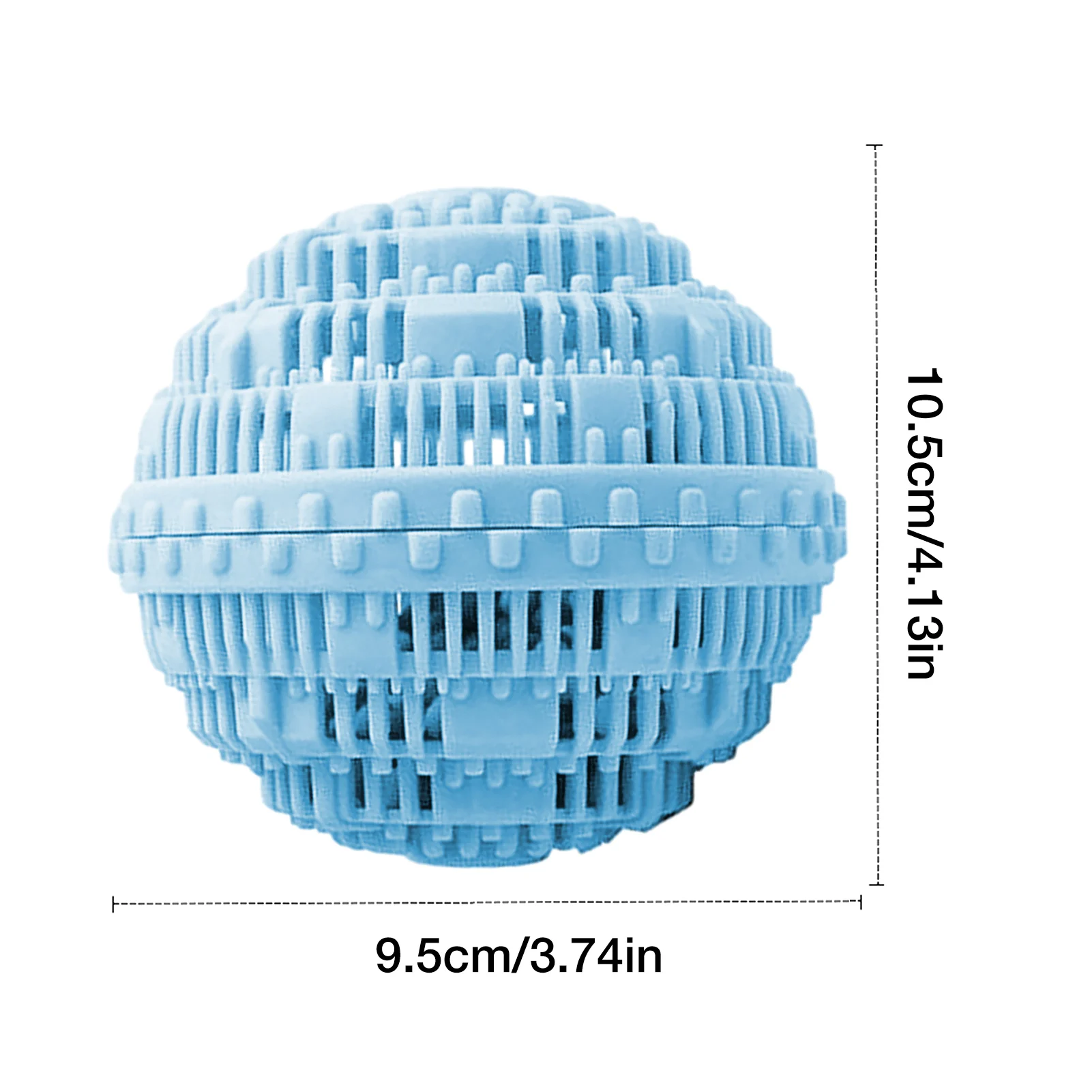

TPR Laundry Ball Nanoscale Ceramics Practical Household Cleaning Washing Machine Clothes Reusable Washing Balls Eco Reuse