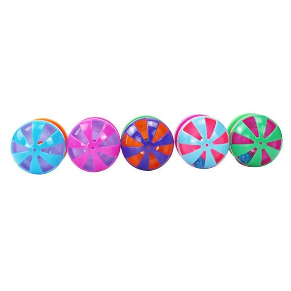 

1pcs Cat Play Toy Rolling Ball Bell Barbell Shape Interactive Teaser Toy for Pet Cats