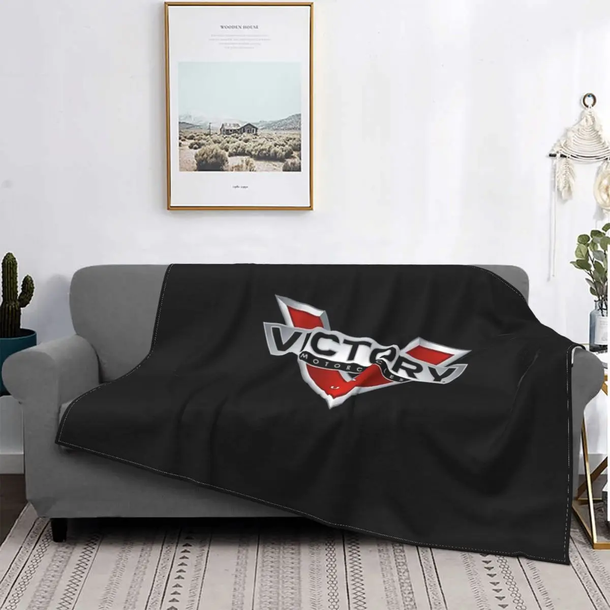

Victory-Manta de manga larga con capucha para cama, a cuadros para sofá colcha, 150