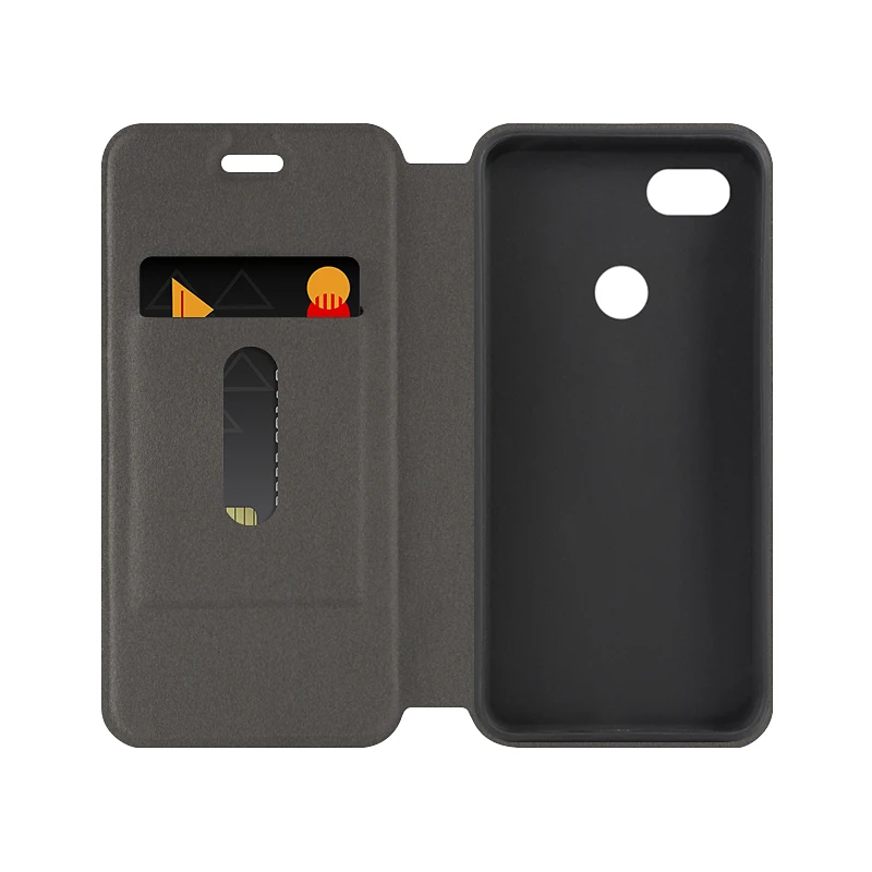 Холщовый чехол из искусственной кожи для телефона Google Pixel 3A чехол-книжка деловой