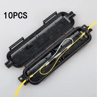ftth drop cable protection box optical fiber box heat shrink tube to protect splice tray waterproof ftth kit fibra optique box